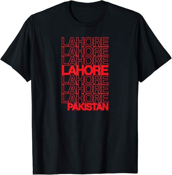 Lahore Pakistan Shirt for Lahore Heritage Tee TShirt